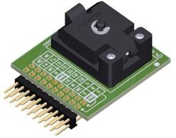 SLG46811V-SKT, Programmable Logic IC Development Tools SLG4SA12-16x16 socket adapter, 50 SLG46811V samples. For use with : - SLG4DVKADV