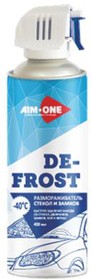 Размораживатель стекол и замков 420мл -40С De Frost аэрозоль AIM-ONE