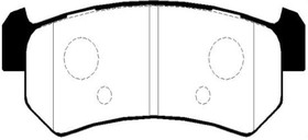 Фото 1/2 Колодки тормозные дисковые задние Daewoo Nubira 1.6i/1.8i 03 (нов арт GK0442) CKKD-14