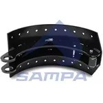 075.115, Колодки тормозные SAF барабанные (420х200мм) с роликом (1шт.) SAMPA