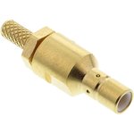 R114239000W, jack Cable Mount SMB Connector, 50, Crimp Termination, Straight Body