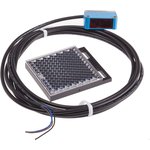 Retroreflective Photoelectric Sensor, Block Sensor, 7.2 m Detection Range
