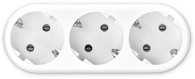 Фото 1/6 Сетевой разветвитель Buro BU-PS3G-W (3 розетки) белый (пакет ПЭ)