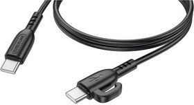 Фото 1/2 Usb-c кабель bx91 symbol type-c, 3а, pd60w, 1м, abs (черный) 0L-00057822 23752-BX91ttBK