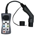 Z525G, Electric Vehicle Charge Point Test Adapter with Earthing Socket, Type 2 ...