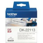 DK-22113, Label Tape, Film, 62mm x 15.24m, Transparent