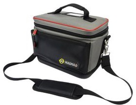 MA2641, Test Equipment Bag 220x240x360mm Polyester Black / Red