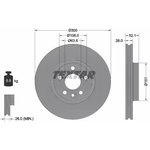 92159205, диск тормозной высокоуглеродистый с покрытием PRO+ (300 мм)