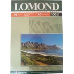 Фотобумага Lomond A3, для струйной печати, 100л, 95г/м2, белый ...