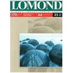 0102143, Фотобумага LOMOND Одностороняя Глянцевая 170 г/м2 A4/25л.