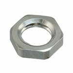 A8000.08, LOCKNUT NICKEL PLATED BRASS M8