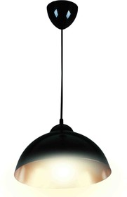 Фото 1/9 14-47 Светильник декоративный, подвесной, "Пэрсо", металлический, Е27 40Вт, 220В, черный с золотым,