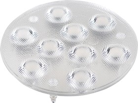 9B45DF, Блок линз для св.диод."Emitter" пайка, микролинза"30" 95mm