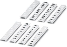 Фото 1/4 0808587, (ZBF 4:UNBEDRUCKT) Плоские планки Zack, Полоса, белый, без надписи, маркируется с помощью: CMS-P1-PLOTTER, PLOTMARK, тип монтажа: ф