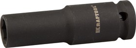 27942-13_z01, KRAFTOOL FLANK, 1/2, 13 мм, удлиненная ударная торцовая головка (27942-13)