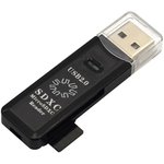 5bites Устройство ч/з карт памяти RE2-100BK USB2.0 Card reader / SD / TF / USB ...