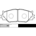 GK1088, GK1088_колодки дисковые передние!\ Lexus IS II 2.5/2.2D 05