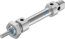 DSNU-8-15-P-A, Pneumatic Piston Rod Cylinder - 1908247, 8mm Bore, 15mm Stroke, DSNU Series, Double Acting