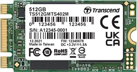 TS512GMTS402M, MTS402M M.2 512 GB Internal SSD Drive