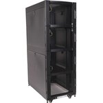 Шкаф DCS 42U 600x1070 мм, 4 секции, двери с перфорацией, с боковыми панелями ...
