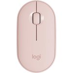Мышь беспроводная Logitech Pebble M350 Pink розовая, оптическая, 1000dpi ...