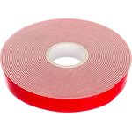 ET-125PRO, Скотч двухсторонний 12ммх5м красный PRO MEGAPOWER