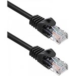 Патч-корд |ACD-LPU5C-20M| Cat5e UTP 24AWG 4Pair, 7/0.18мм CU Черный, 20м, (741852)