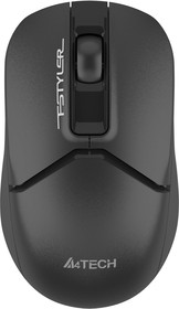 Фото 1/10 Мышь беспроводная A4TECH Fstyler FG12, радио, оптическая, USB, 1200dpi, черный [fg12 black]