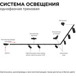06-204 Комплект подвесов для шинопровода, 1500 мм, серебристый