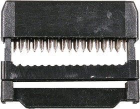 IDC-16F, гнездо на шлейф шаг 2.54мм (аналог DS1016-16MA2BB)