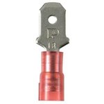 DNF18-250M-C, Terminals Male Disconnect NYL barrel insulated