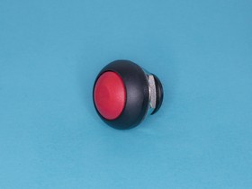 Фото 1/5 PSW-7-R, Кнопка круглая 12мм 125В 0,125А без фиксации, герметичная IP67, красная
