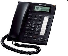 Фото 1/5 Panasonic KX-TS2388RUB (черный) {индикатор вызова,повторный набор последнего номера,4 уровня громкости звонка}