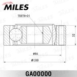 ga00000, ШРУС FORD GRANADA/SCORPIO 1.7-2.9 77-94 нар./внутр.