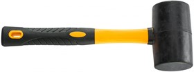 Резиновый молоток (киянка) 65 мм, ручка 2K, черный 2028-920065