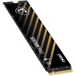 Твердотельный накопитель SSD MSI 4TB PCIe 4.0 NVMe M.2 SPATIUM M461