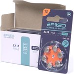 Элементы питания za13 (pr48) 1.45v упаковка 60 шт EPB-ZA13-60pc