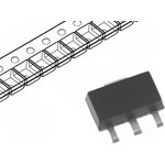 LM79L05A, IC: voltage regulator; linear,fixed; -5V; 0.1A; SOT89; SMD; 0?125°C