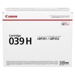 0288C001, Картридж CANON 039H BK увеличенной емкости, 25 000 стр