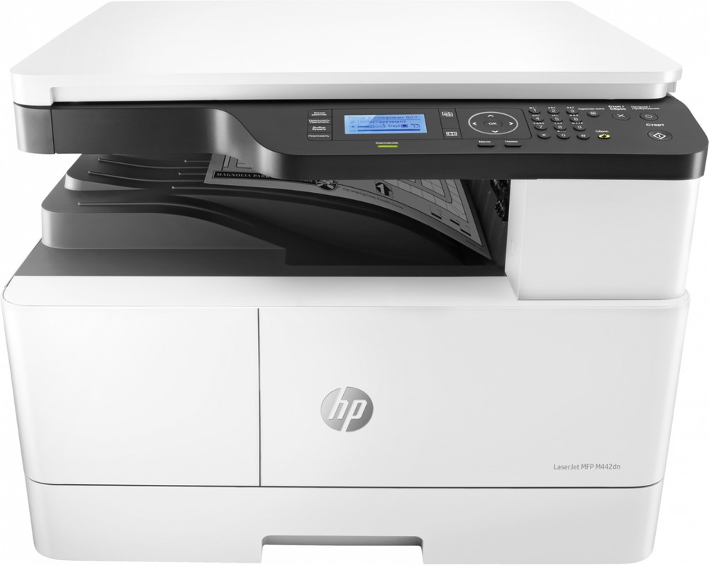 МФУ (принтер, сканер, копир) LASERJET PRO M442DN 8AF71A WHITE/BLACK HP |  купить в розницу и оптом