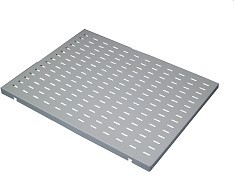Photo 1/10 Stationary shelf TsMO SV-100U 0.5U load: 100kg. 19" 1000mm gray (pack:1pc)
