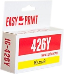 EasyPrint CLI426Y Картридж (IC-CLI426Y) для Canon PIXMA iP4840/MG5140/ MG6140/MX884, желтый, с чипом