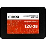 13640-128GBSAT3, Твердотельный диск 128GB Mirex, 2.5", SATA III ...