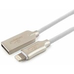 Кабель USB - Lightning, 1.8м, Gembird CC-P-APUSB02W-1.8M