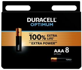 5014070, Батарейка Duracell Optimum (AAA, 8 шт.)
