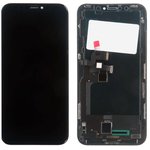 Набор для ремонта iPhone X ZeepDeep: дисплей черный (OLED), защитное стекло ...
