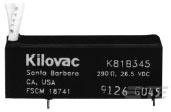K81B345, Electromechanical Relay 26.5VDC 290Ohm 10A SPST-NC THT Voltage Relay