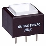 UB16SKW03N, Pushbutton Switches SPDT ON-ON AG PC