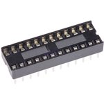 A 24-LC/7-T, 2.54mm Pitch Vertical 24 Way, Through Hole Stamped Pin Open Frame ...