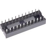 A 24-LC/7-T, 2.54mm Pitch Vertical 24 Way, Through Hole Stamped Pin Open Frame ...